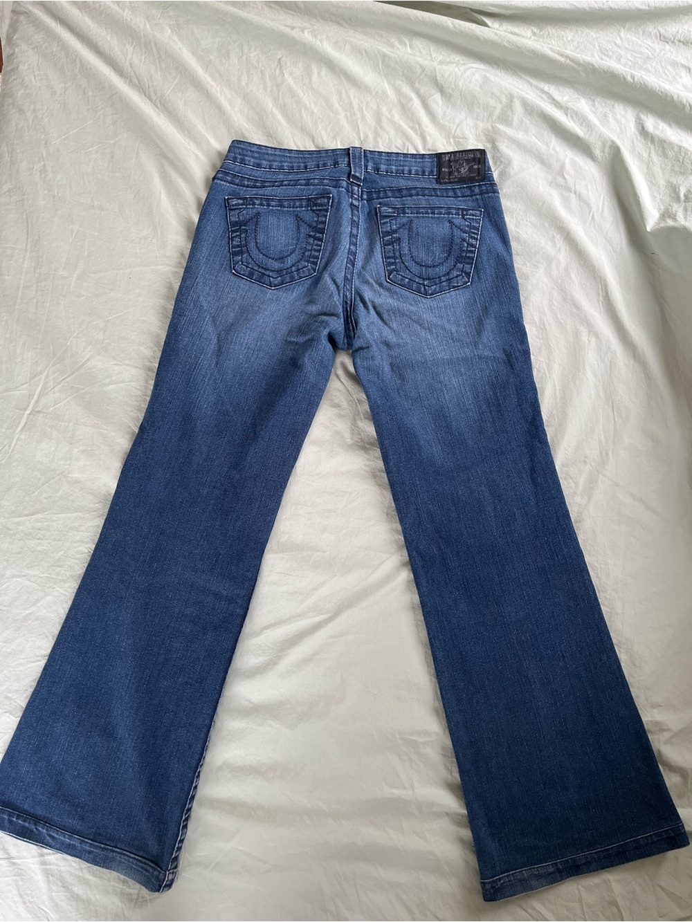 True Religion Wide Leg/Boot Cut Jeans